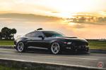 Ford Mustang on Vossen Wheels (LC-102) 2017 года